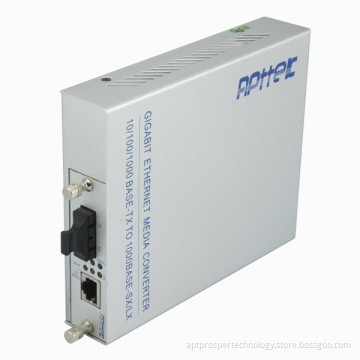 10/100/1000m Single-Mode Single Fiber 60km Media Converter